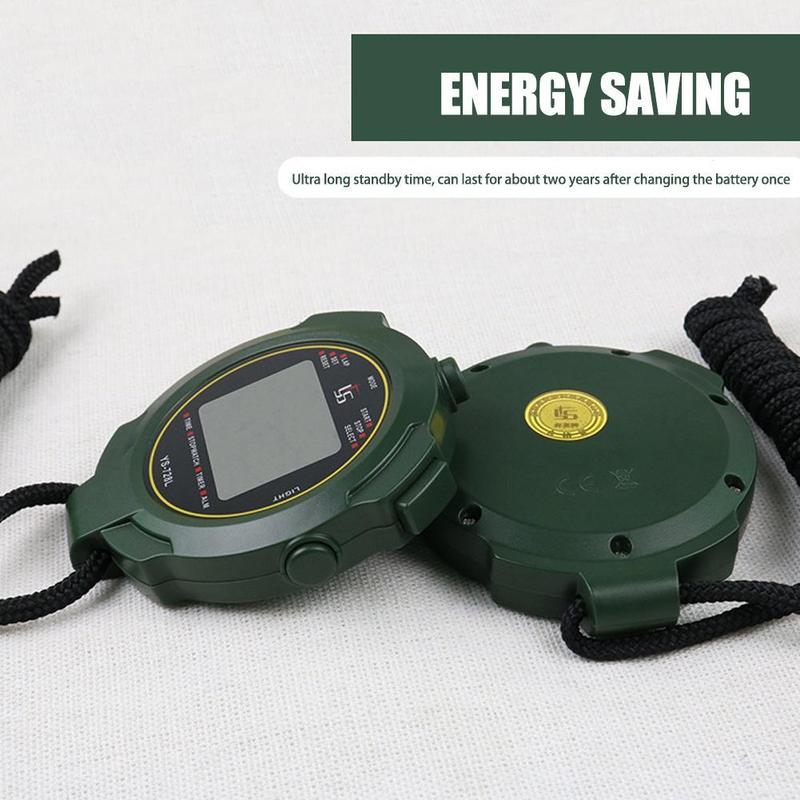 Product Introduction of Stopwatch Chronograph Timer Counter Waterproof Digital LCD With Battery Sport 28