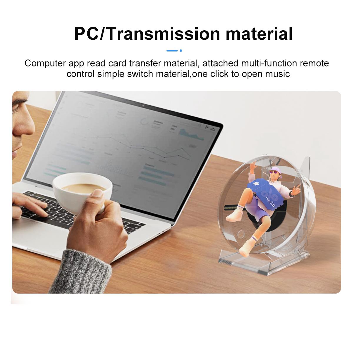 3D Hologram Fan Mini 3D Holographic Projector Advertising Display Light HD Holographic Projector for Stores Bars Party Xmas - Image 5