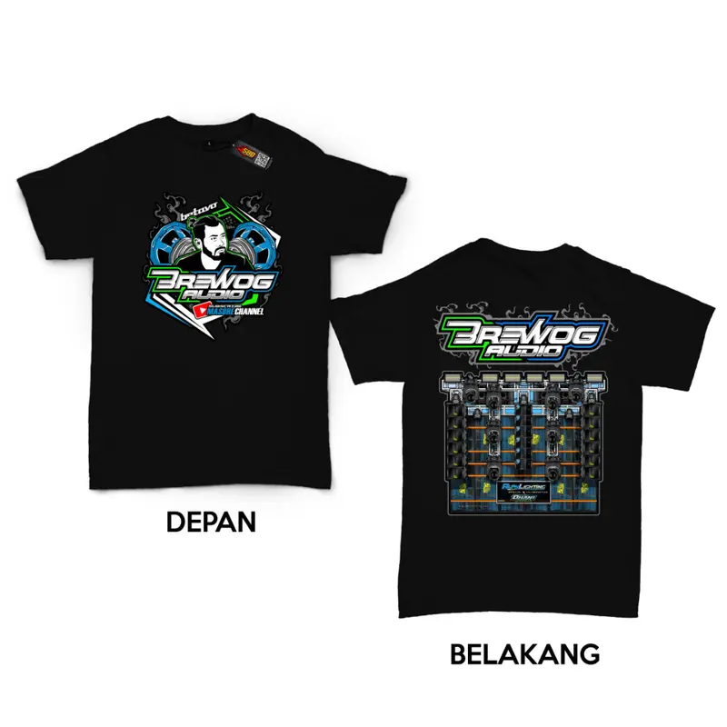 KAOS ANAK-ANAK Baju Kaos Sound System Anak Brewog Audio Sound Horeg Team Sotok Katun | Sound Balap Blitar 8