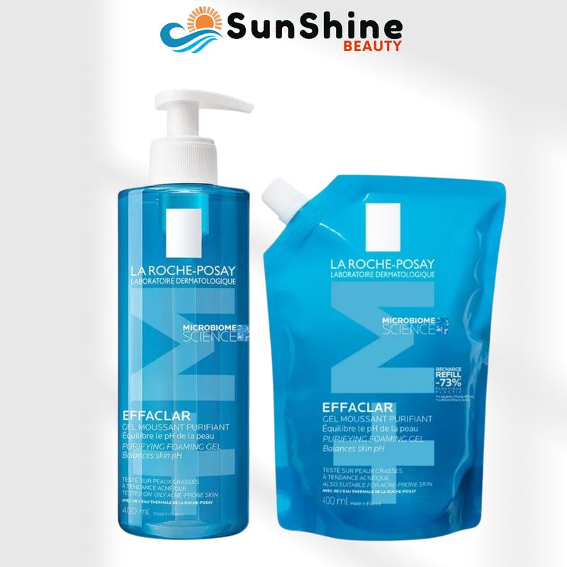   CÔNG TY  Gel Rửa Mặt Laroche Posay Effaclar +M Purifying Foaming Gel Cho Da Dầu Nhạy Cảm 400ml 