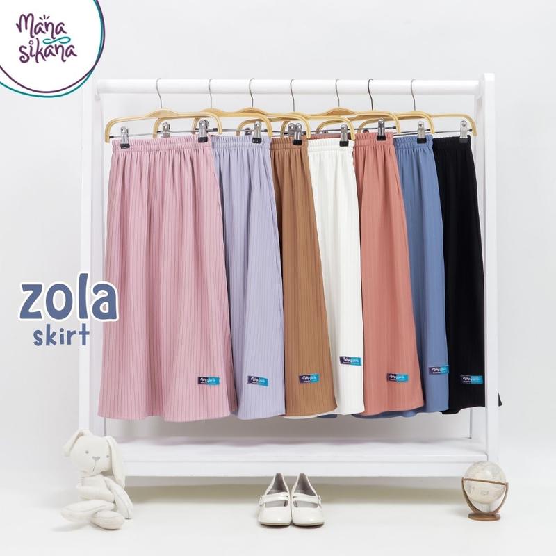 MANASIKANA Zola Skirt Rok Anak Perempuan Premium Knitt 3-13 tahun Fashion 3