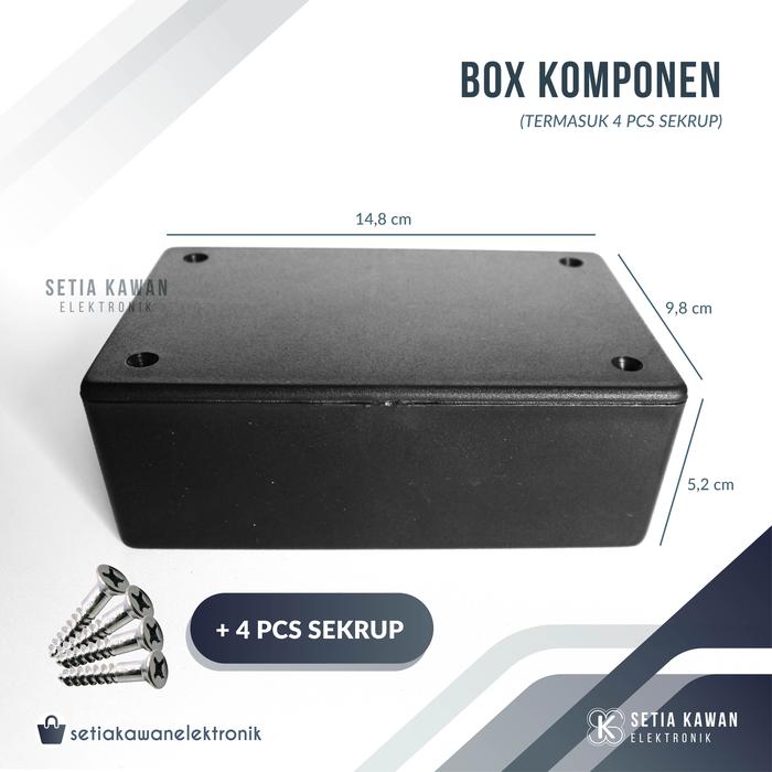 Ps Box Rakitan Jual Box Rakitan X5 Ukuran 14,8 x 9,8 x 5 cm Plus 4 Sekrup / Boks Multi ...