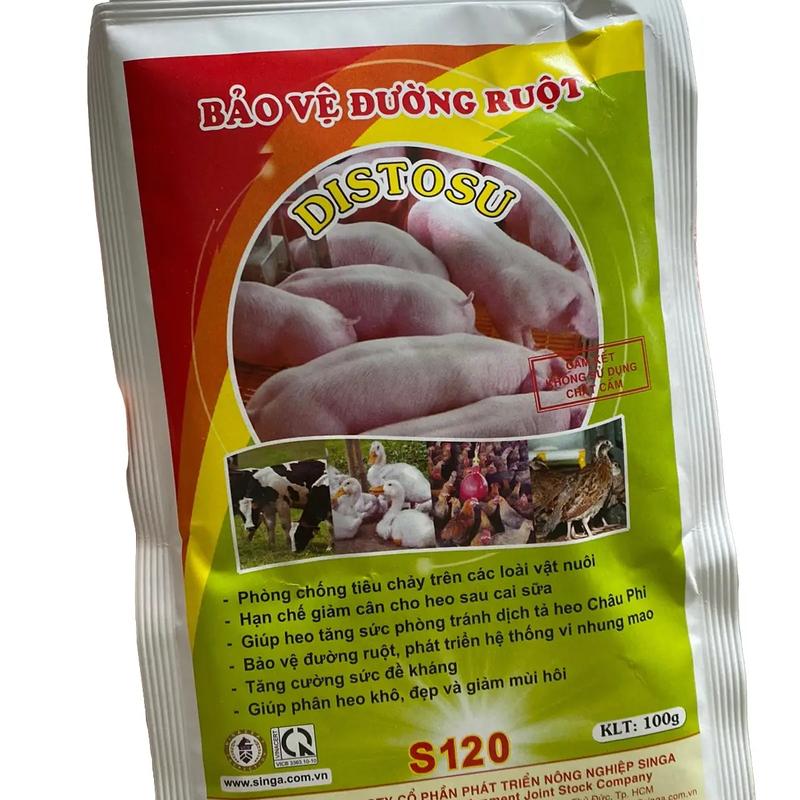 Bảo vệ đường ruột 100g chống tiêu chảy, giúp phát triển hệ thống vi nhung mao, tăng đề kháng, phân heo khô đẹp giảm mùi hôi 0