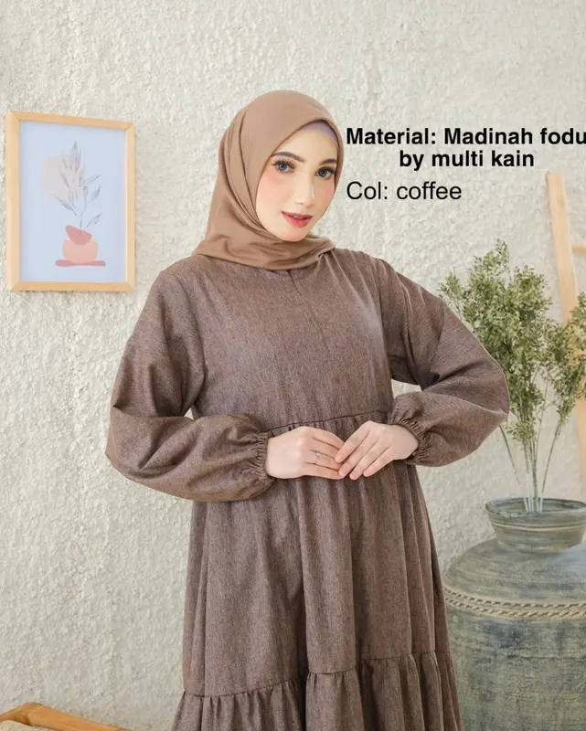 Bahan Kain Katun Cotton Madinah madina fodu Premium Grosir 1 Roll 40 Yard 6
