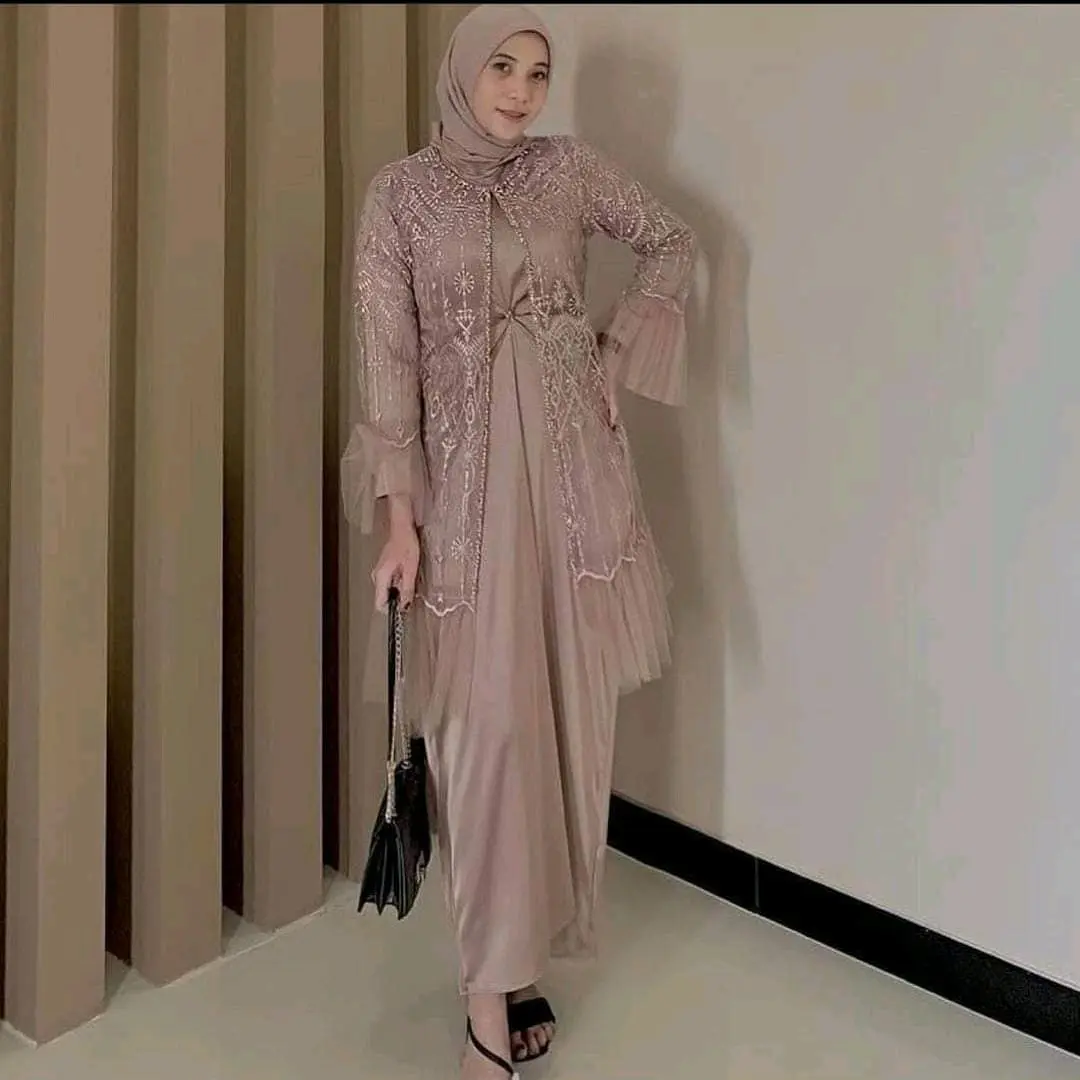 Bridesmaid dress kondangan muslimah terbaru