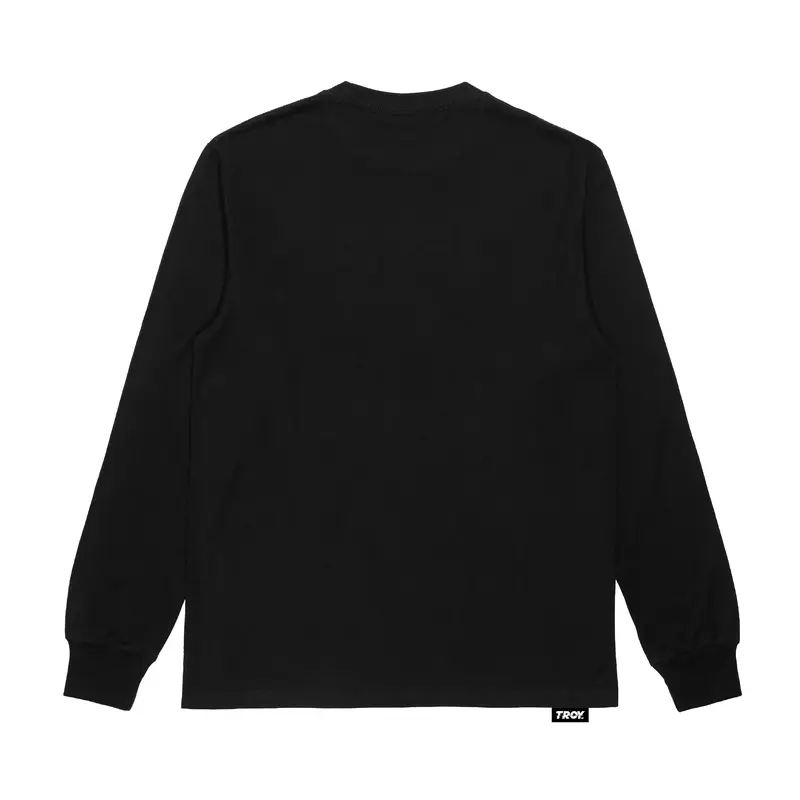 Troy Company T-Shirt Longsleeve Black Kaos Lengan Panjang Hitam Reissue Manifest LS 2101 2