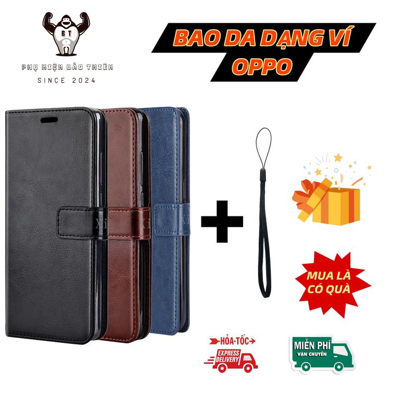 Bao Da Điện Thoại Oppo A3 A3x A60 A12 A15 A16 A1K A3S A5S A5 2020 A92020 A52 A53 A54 A55 A74 A91 A92 A93 A94 A95 A96 A16K A57 A76 A96 A17 A17K A77S A38 A58 A78 A98