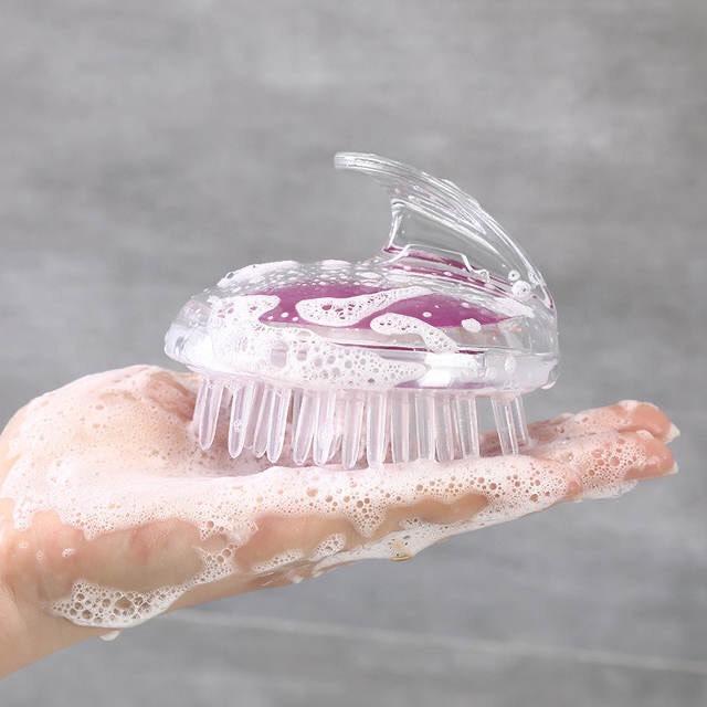 Product Introduction of Bàn Chải Tắm Tạo Bọt Silicone Massage Thư Giản 0