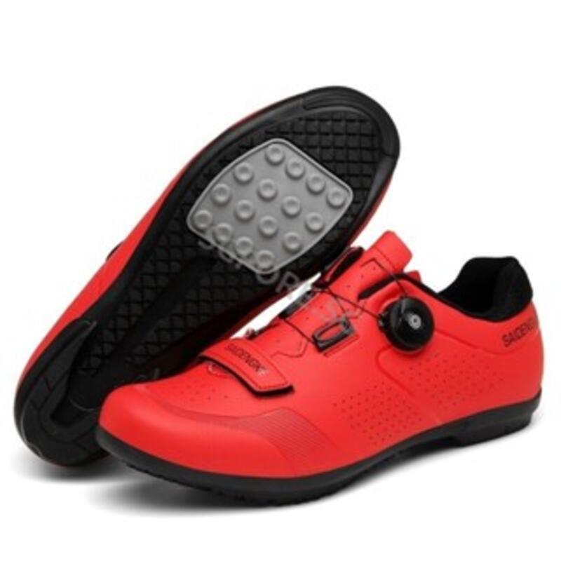 Product Introduction of Outdoor Men Non Locking Bicycle New Without Cleats Bike Unisex Non-slip Rubber Shoes Mountain Cycg Sneakers LF6I 8