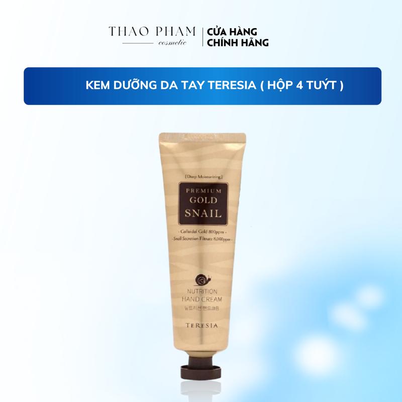 Kem dưỡng da tay TERESIA Nutrition Gold Snail Cream Cosmetic