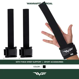 WANNAFIT Weight Lifting Strap with Wrist Support | Aksesoris Gym