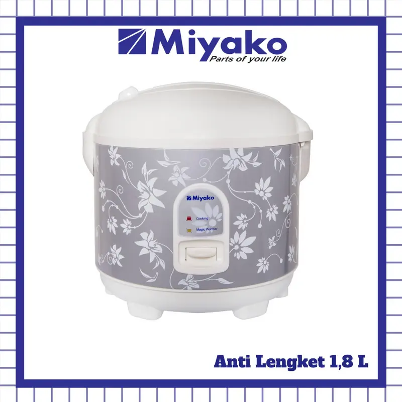 Magic com / Rice Cooker Miyako MCM-528 1.8 Liter / 2 Liter 0