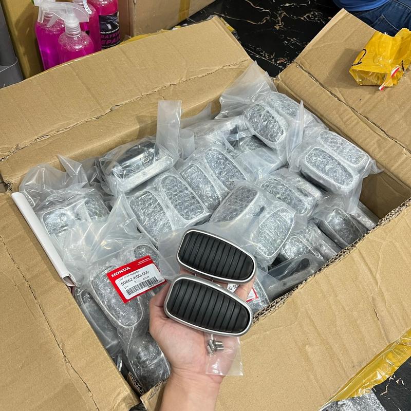 Phụ kiện thay thế,  Cao su để chân trước mẫu xe Super Cup 125 loại đặc biệt 8
