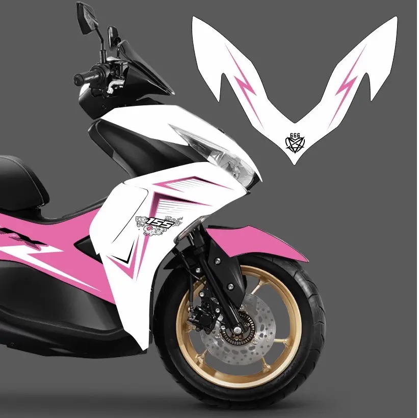 Striping sticker all new aerox