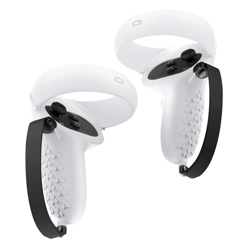 Controller Handle Cover, 1 Pair Anti-slip Controller Handle Protector, VR Touch Controller Cover, Console Accessories for Oculus Meta Quest 2 1