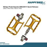 Gambar WELLGO Pedal Sepeda QRD 111 Bicycle Pedal Quick Release MTB Roadbike - Titanium dari Happy Bike Kota Administrasi Jakarta Selatan 5 Tokopedia