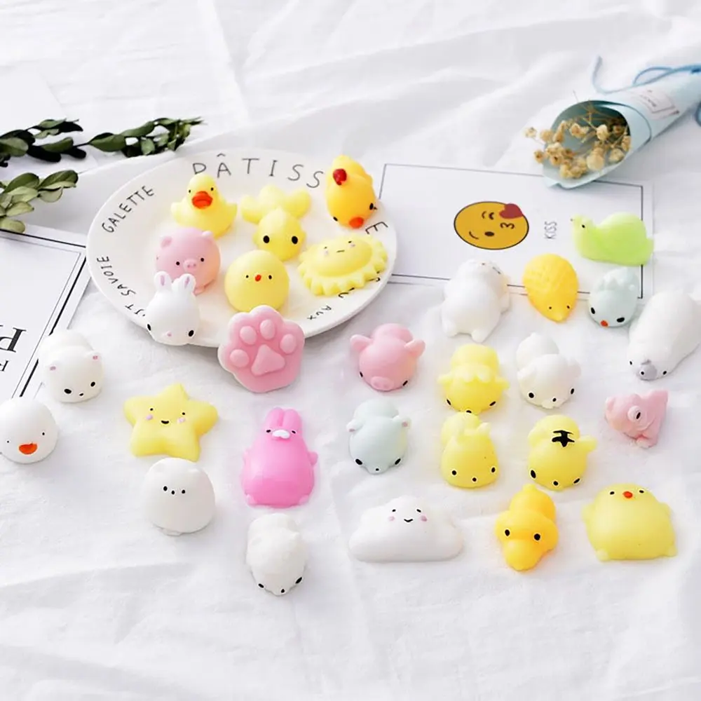 beyonday Cute Animals Decompression Toy Stress Relief Sticky Squeeze Toy Soft Abreact Relief Relax Toys Student