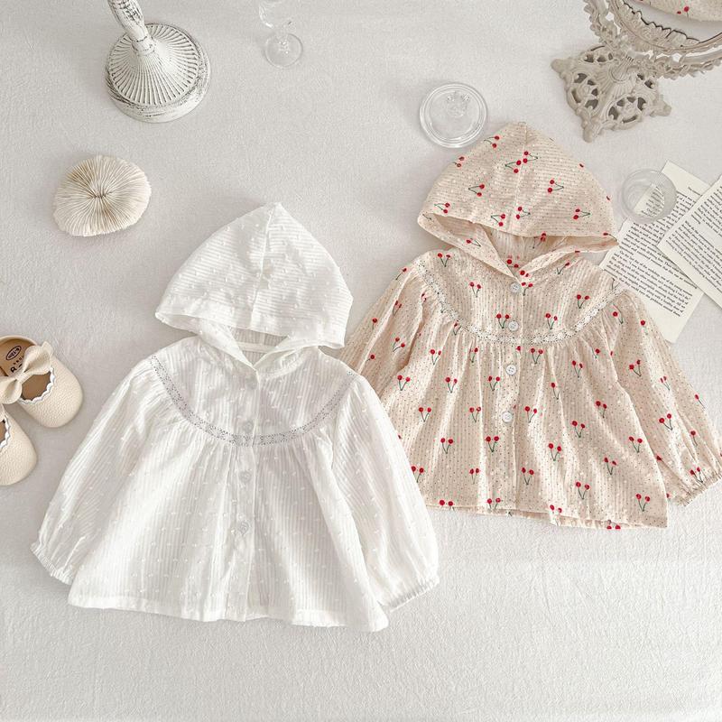 Quần Áo Chống Nắng Cho Em Bé Thiết Kế Dễ Thương, Thích Hợp Cho Mùa Hè, Quần Áo Chống Nắng Cho Bé Gái, Thoáng Khí, Áo Khoác Ngoài Trời, Áo Cardigan Mỏng, Thời Trang, Cho Trẻ Em, Hàng Mới Về