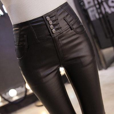 Product Introduction of Quần Da Nữ Cạp Cao Tôn Dáng KD24 - Hàng Quảng Châu Cao Cấp Pants Jean 6