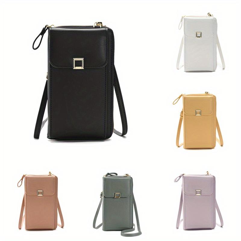 Product Introduction of Women Ladies Mobile Phone Bag Crossbody Bag Mini Pouch Purse Wallet Shoulder Bag 17