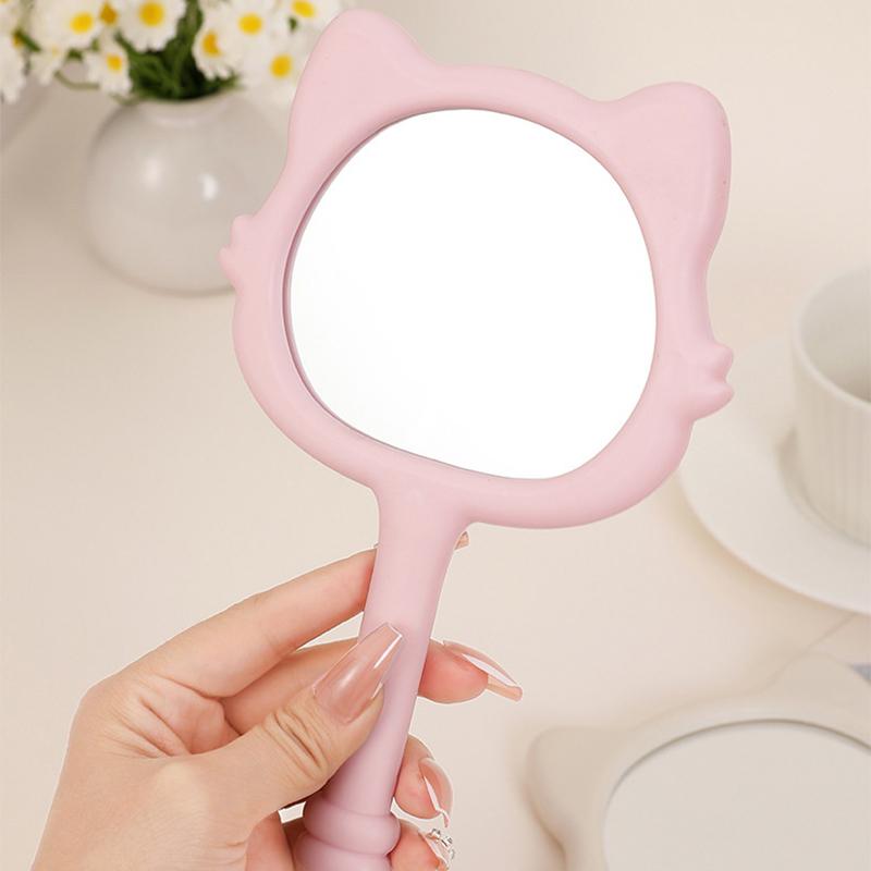 Product Introduction of Cartoon Fox Handheld Mirror Plastic Handle Round Mirror For Eyelash Extension Beauty Tools 20