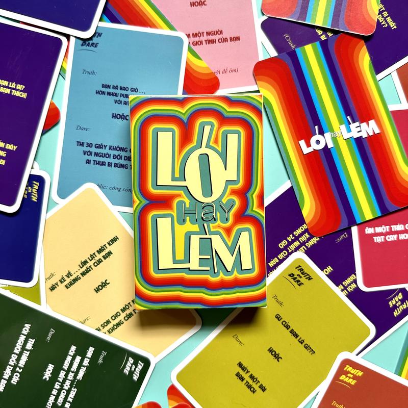 Bộ Bài Truth Or Dare Nói hay Lèm Thách Hay Thật 30 Lá Drinking Game Thẻ Bài Cards