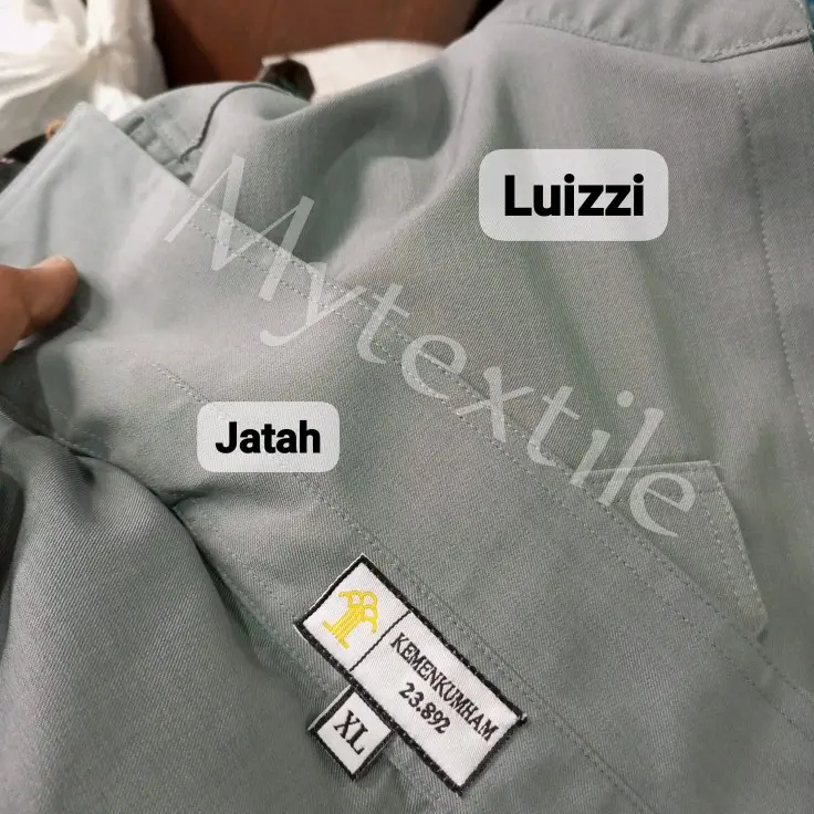 kain luizzi warna seragam kemenkumham 2