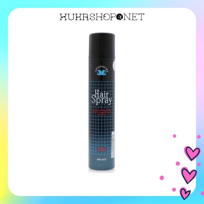  Keo xịt tóc Jacqualine Hair Spray 400ml - tạo kiểu makeup 