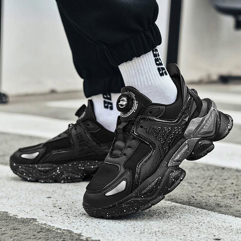 Personalizza le scarpe da ginnastica casual sportive da uomo con manopola rotante, design riflettente, trasformatrici vuote, scarpe da corsa e da passeggio per le donne, scarpe da ginnastica, runner_voghion.com