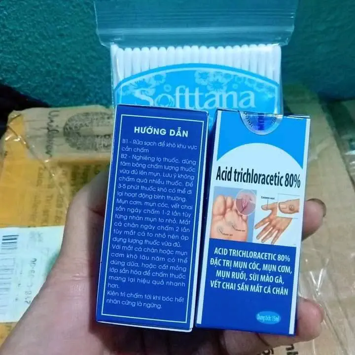 Dung dịch chấm mụn cóc mắt cá chân Việt Nam 80g/15ml Skincare