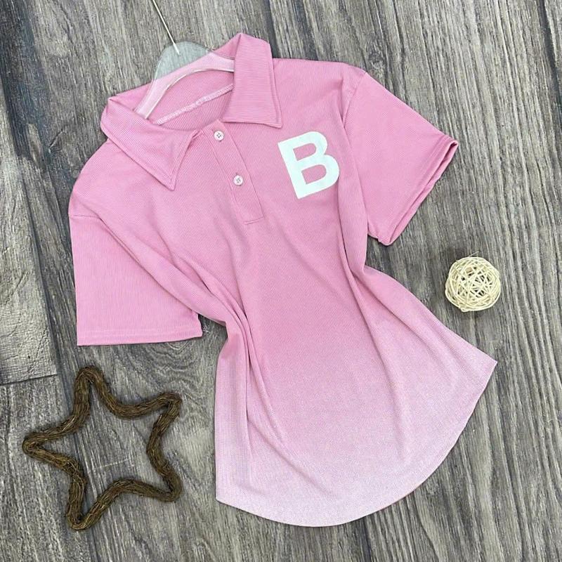 Áo Thun Polo Nữ Bigsize Cổ Trụ Loang Vạt Bầu Chất Gân Tăm Co Giãn Xinh Đẹp Dễ Thương Ôm Gọn Tôn Dáng Giá Rẻ 50-95kg - 2316 6