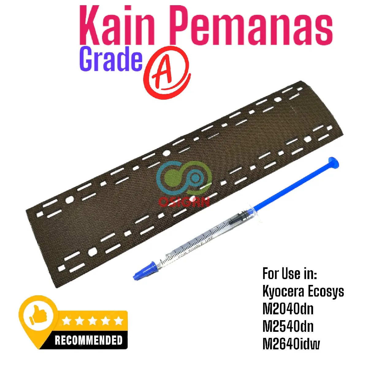 Kain Pemanas Grade A Kyocera M2040dn M2540dn M2640idw Mesin