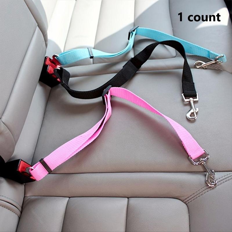 Product Introduction of Random Color Adjustable Pet Seat Belt Leash, Durable Car Safety Leash for Small Dogs, Scalable Dog Traction Rope for Car Seat, Pet Harnesses Supplies for Daily Use, Christmas Gift 7