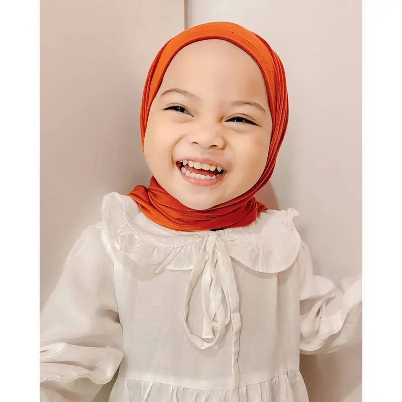 Kerudung CAMILA (0-1th) Hijab Camila Pashmina Instan Almeera Segitiga Anak Balita Muslim 3