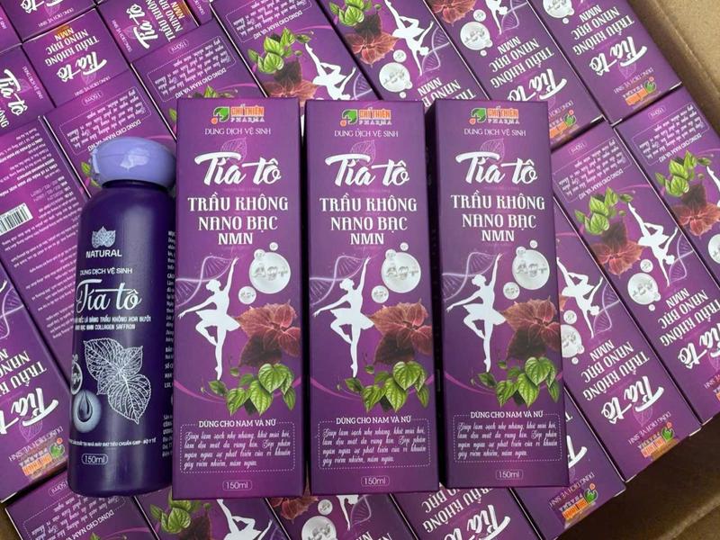 Product Introduction of Combo 2 chai Dung Dịch Vệ Sinh Phụ Nữ Tía Tô Nano Bạc NMN 150ml - Xuất Xứ Việt Nam hỗ trợ huyết trắng- khí hư-viêm hôi-nấm ngứa, nam nữ đều dùng được 3