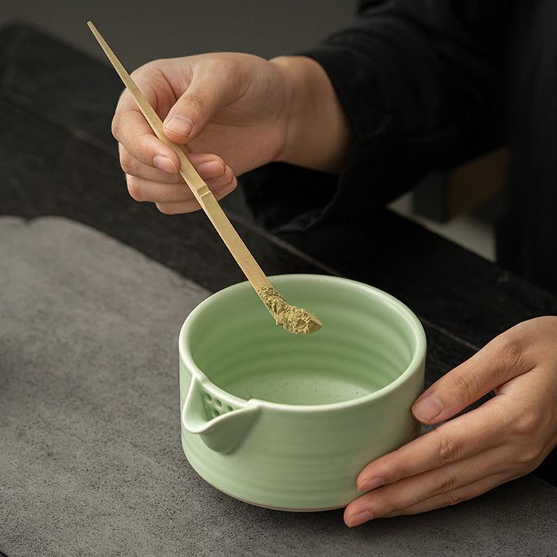 Product Introduction of Traditional Ceramic Matcha Bowl Smooth High Temperature Resistant Green Tea Maker Cup Large Capacity Tea Salad Soup Bowl for Tea Set Accessories 17