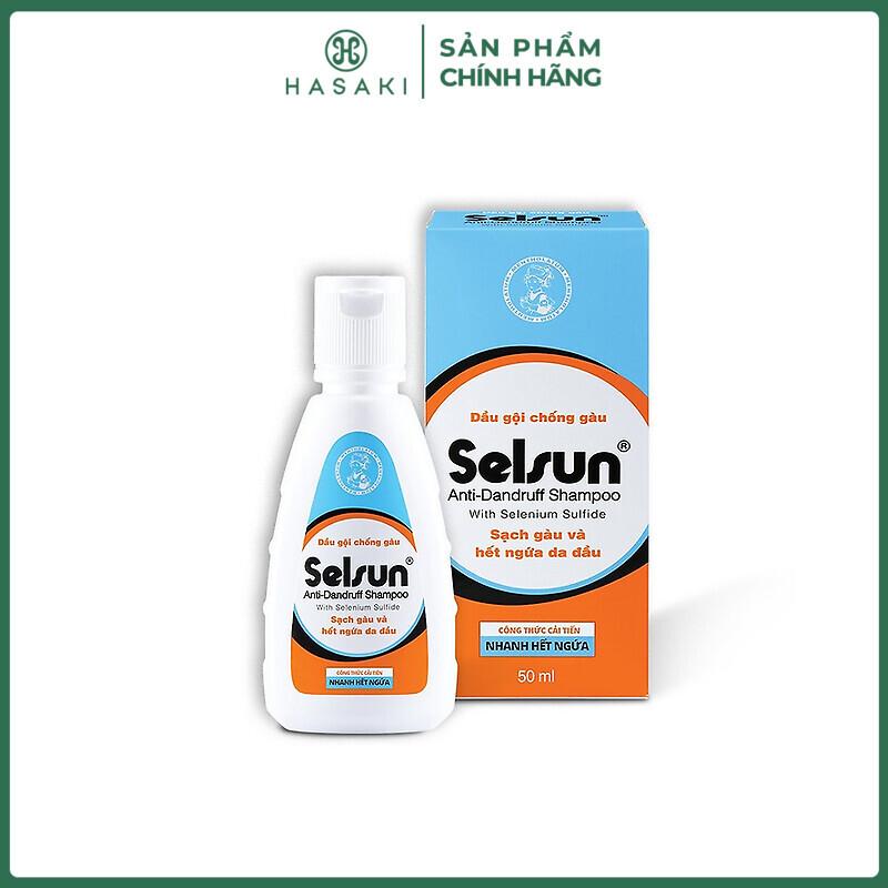 Dầu Gội Selsun 1% Selenium Sulfide 50ml Anti-Dandruff Shampoo | HASAKI BEAUTY Nữ Dưỡng Tóc