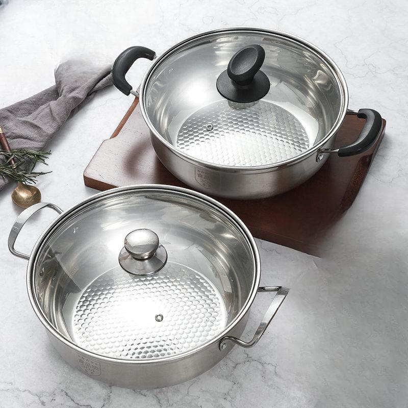 Product Introduction of Nồi lẩu size 26cm dày dặn đáy sần nắp kính (KL15) 12