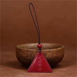 Loket Rantai Kunci Amitabha Buddha, Bahan Cinnabar Alamiah, Tahun Zodiak, Reka Bentuk Niche Menarik Kekayaan, Sesuai untuk Gaya Pasangan, Loket Rantai Telefon Charms Jewelry