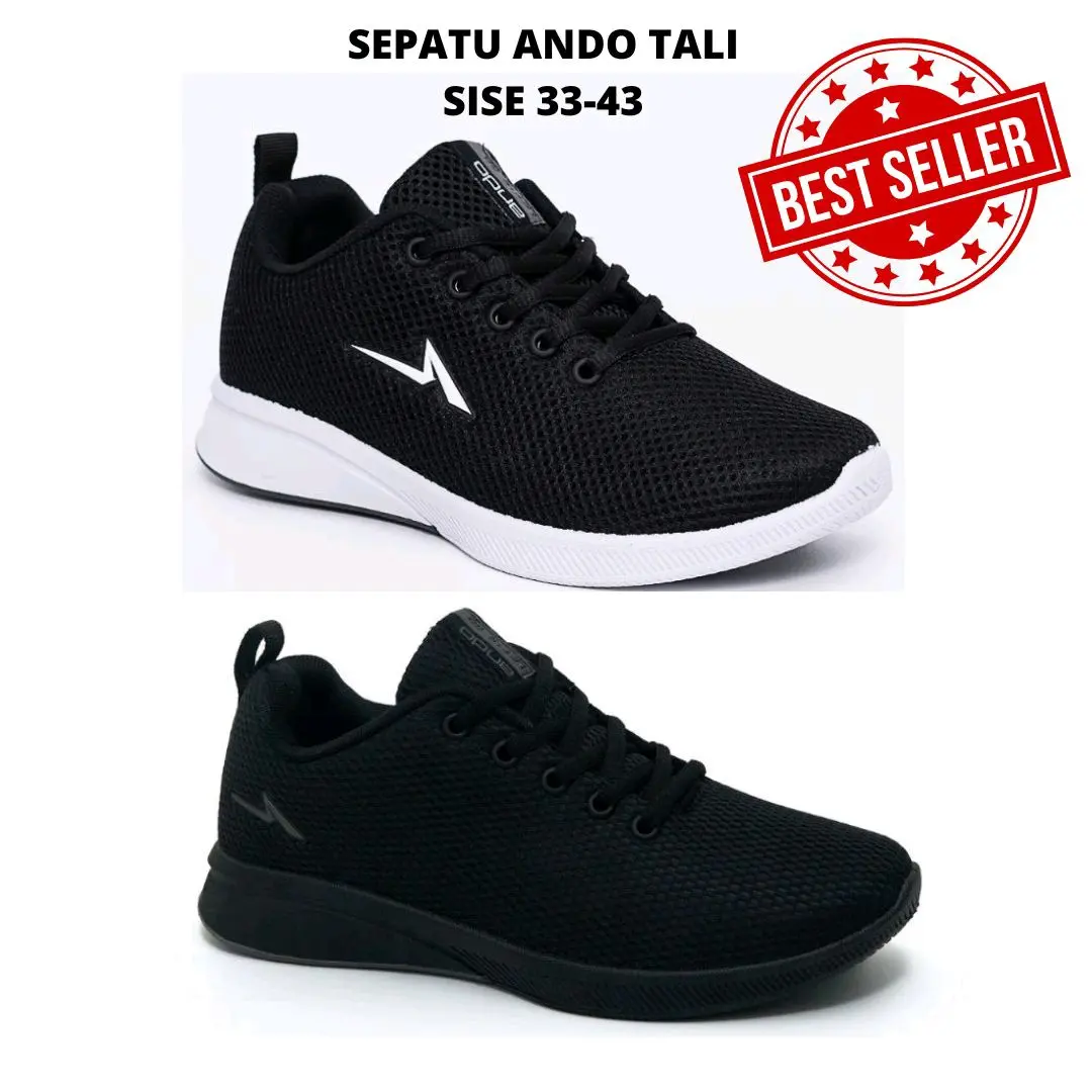 Sepatu Laki Laki dan Perempuan ANDO TALI Cocok Untuk Sekolah Dan Kerja
