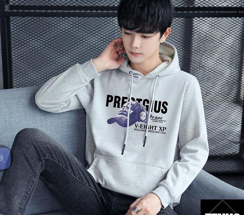 Product Introduction of áo nỉ nam nữ hoodie túi mũ  forn rộng hình cái mũ 2