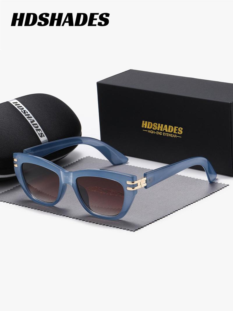 Product Introduction of Unisex Simple Style Plain Color Sunglasses, Trendy Casual Full Rim Sunglasses for Everyday Use, Fashion Accessories for Outdoor Activities 3