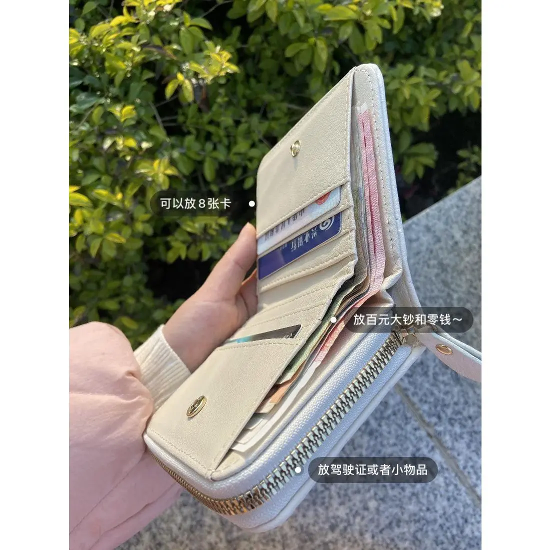 Ví Đơn Giản, Phong Cách Sức Chứa Lớn, Ví Đựng Thẻ Cổ Điển Dành Cho Nữ, Nhỏ Và Tinh Tế, Phong Cách Nhật Bản Và Hàn Quốc, Ví Sinh Viên Đại Học Mini, Đựng Thẻ