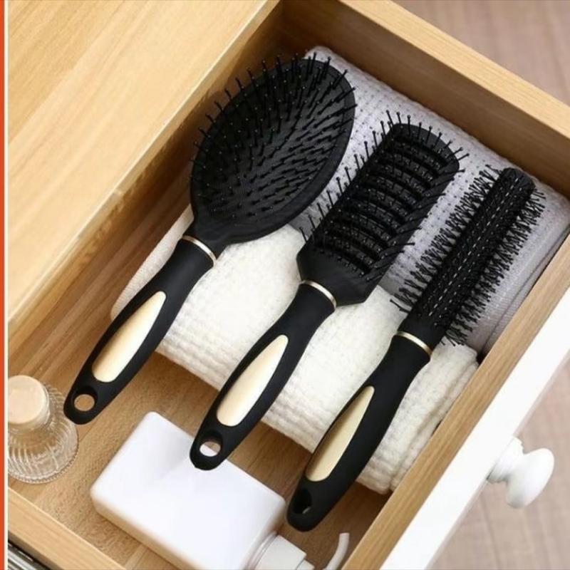 Set 3 lược chải tóc chống rối cao cấp gỡ rối tạo kiểu chải nhanh khô bảo vệ tóc chống tĩnh điện