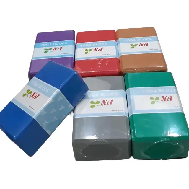 Gạch Tập Yoga Cao Cấp NA - 300G, Chất Liệu Xốp EVA Nén Mật Độ Cao