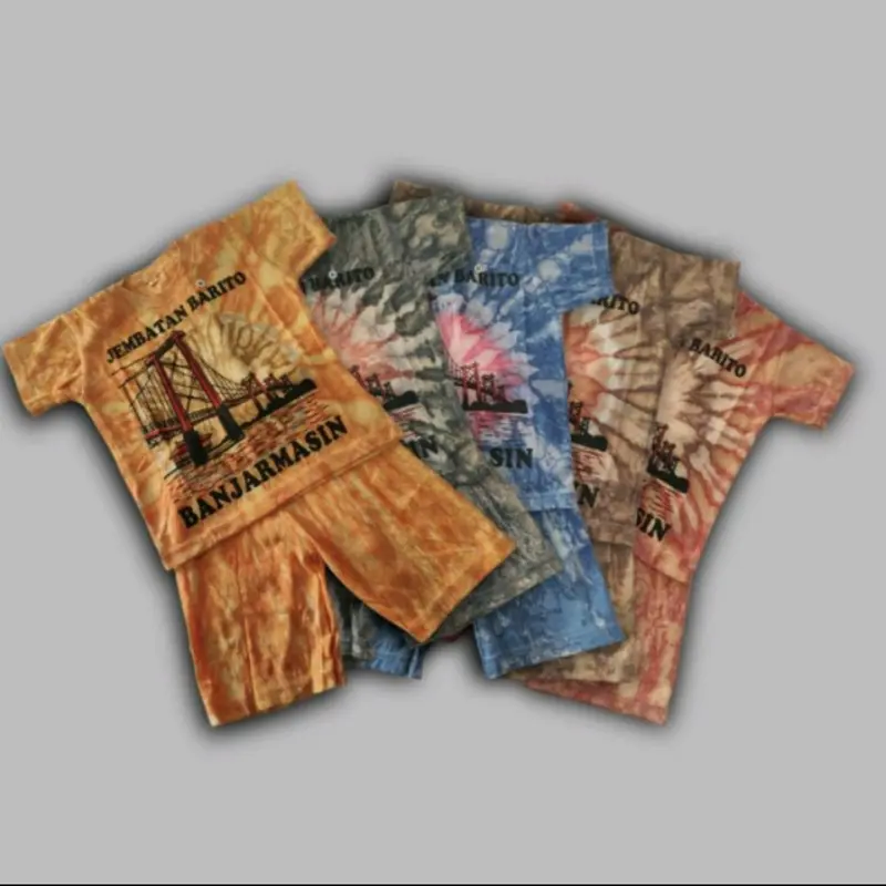 Baju Kaos Anak Motif Banjarmasin 1