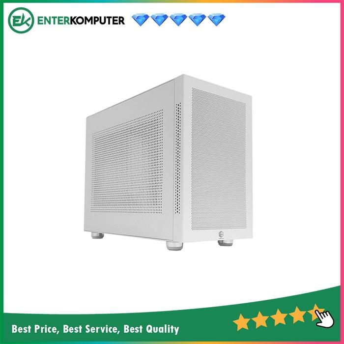 Gambar Casing CUBE GAMING AXEL V2.0 WHITE - MESH - TYPE C 3.1 - MINI CASE dari Enter Komputer Official Kota Administrasi Jakarta Pusat Tokopedia