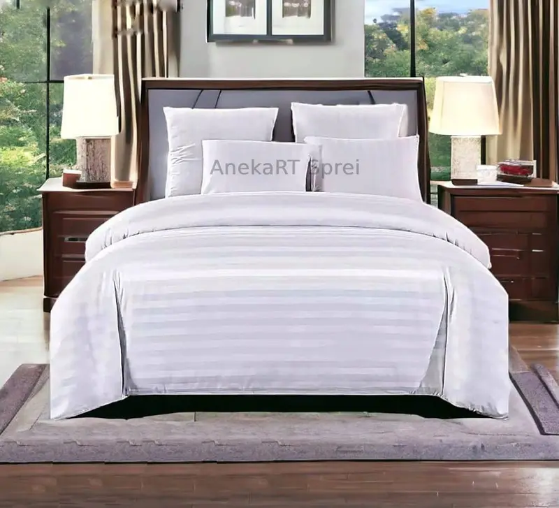 PART 2 - BEDCOVER SET HOTEL GRAMASI 130 MICROTENCEL, BED COVER SPREI SET MIKROTENSEL SILK PREMIUM INCLUDE SABUK KARET ANTI GESER Sarung Bantal Guling Custom Kain Lembut 5