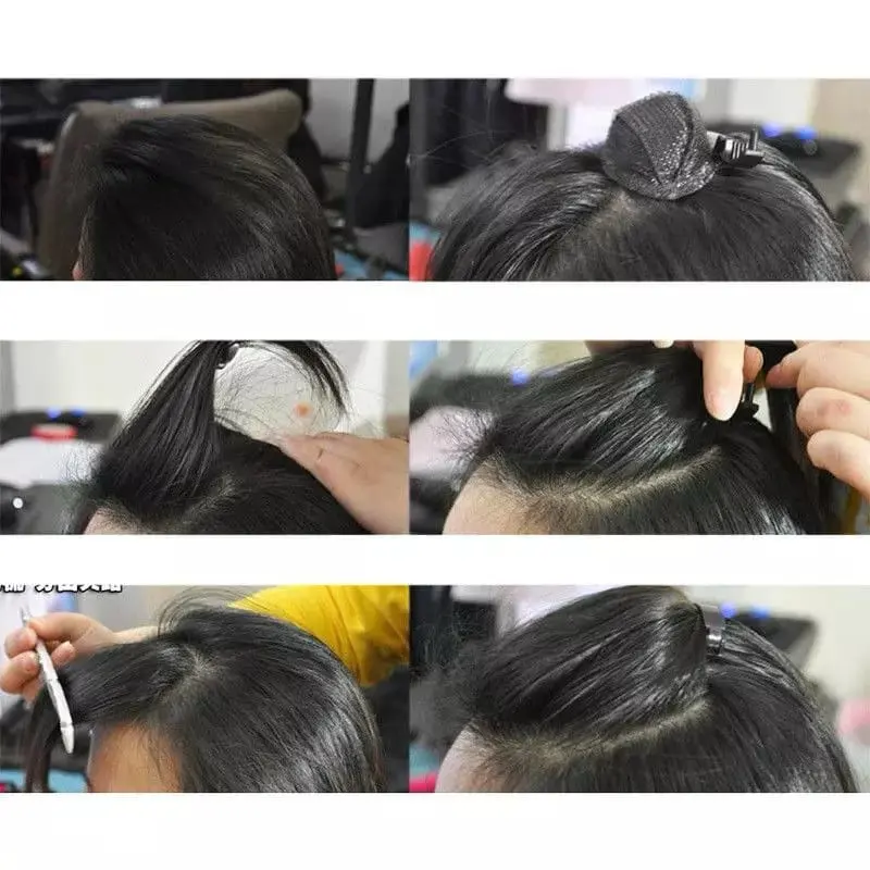Jepit Rambut Klip Rambut Poni Bun Cepol Poni Bervolume Untuk Fashion Aksesoris Wanita / Jepitan Penebal Rambut BL S12 1