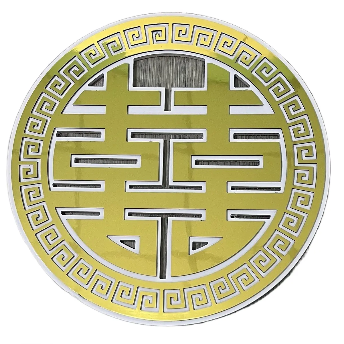 Chữ Alu Tráng Gương Trang Trí Xe Hoa